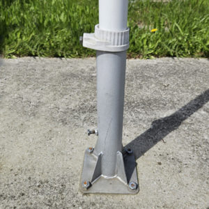 Aufbau Ständer zum Aufschrauben