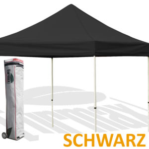 BASIC Faltzelt 3m x 3m schwarz