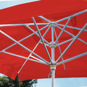 GROSS - Schirm STRATO Serie 3m x 3m ROT